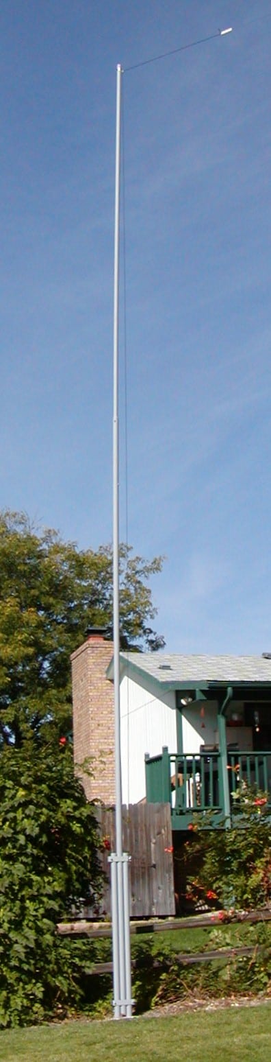 WV7U's Tilt-Over Antenna Mast